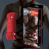 Веревка для BDSM BTB Bondage Rope Red, длина 10 м, диаметр 65 мм, полиэстер || 