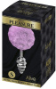 Металлическая анальная пробка Кроличий хвостик Alive Fluffly Twist Plug S Purple || 