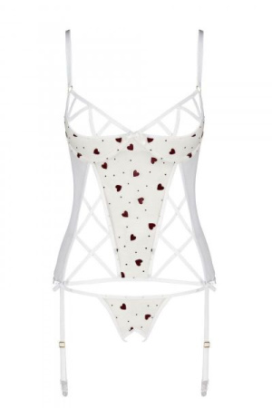 LOVELIA CORSET white XXL/XXXL - Passion || 