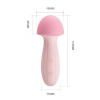 Вибромассажер MUSHROOM , Light Pink || 