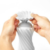 Мастурбатор Tenga FLEX Silky White с изменяемой интенсивностью, можно скручивать || 