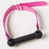 Кляп Silicone Luxury Fetish, Pink & Black || 