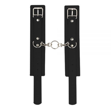 Наручники Leather Standart Hand Cuffs, Black || 
