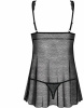Бебидолл Obsessive 877-BAB-1 babydoll & thong L/XL || 