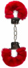 Наручники EASYTOYS Furry Handcuffs - Red