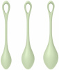 Набор йони бусин Satisfyer Yoni Power 2 Light Green, диаметр 2-2,5-3см, вес 22-44-73гр || 
