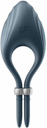 Эрекционное виброкольцо лассо Satisfyer Duelist Dark Blue, 10 режимов, мощный мотор || 