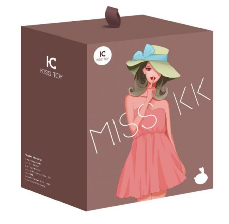Вакуумный клиторальный стимулятор с вибрацией KisToy Miss KK Pink || 