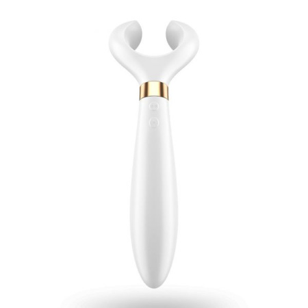 Вибратор для пар Satisfyer Endless Fun White, три мотора, многофункциональный