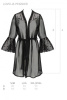 LOVELIA PEIGNOIR black L/XL - Passion || 