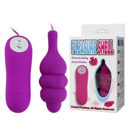 Виброяйцо PLEASURE SHEL EGG, Purple || 