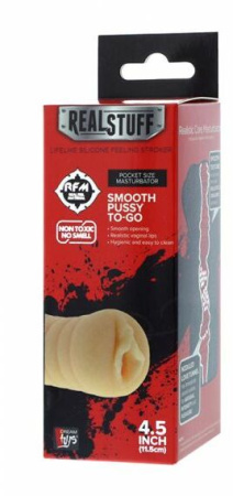 Вагина REALSTUFF SMOOTH PUSSY TO-GO || 