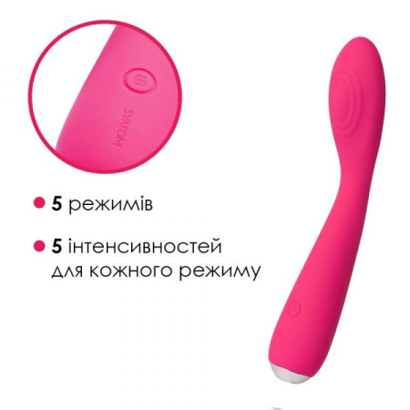 Вибратор для клитора и точки G Svakom Iris Plum Red || 