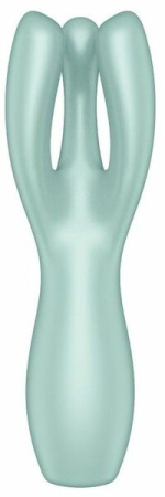 Клиторальный вибратор Satisfyer Threesome 3 Mint с тремя пальчиками || 