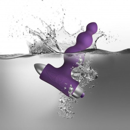 Анальный вибратор Rocks Off Petite Sensations - Bubbles Purple || 