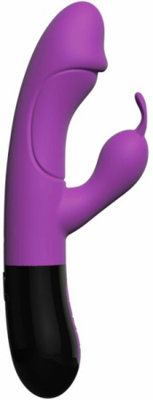 Вибратор-кролик Adrien Lastic Ares 2.0 с петелькой для пальца, перезаряжаемый || 