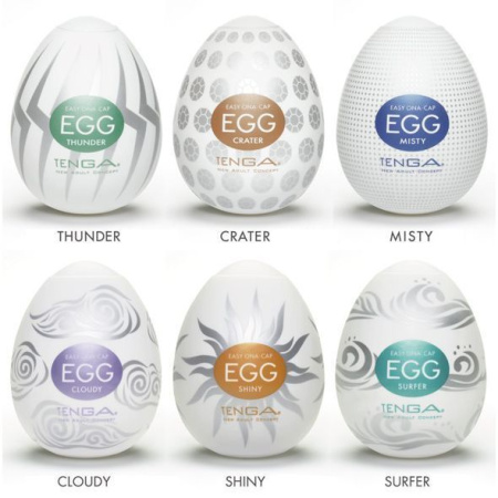 Набор Tenga Egg Hard Boild Pack (6 яиц) || 