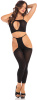 КОМПЛЕКТ ROAD TRIP 2PC HOTPANT SET BLACK, OS || 