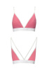 Спортивный топ с двойными бретелями Passion PS007 TOP pink, size L || 