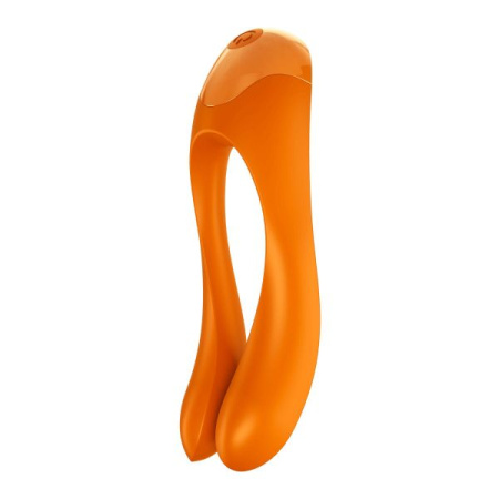Вибратор на палец Satisfyer Candy Cane Orange || 