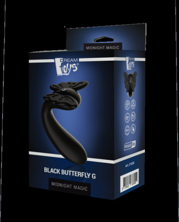 Вибромассажер MIDNIGHT MAGIC BLACK BUTTERFLY G || 