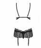 Комплект Obsessive Mixty 3-pcs set black L/XL || 