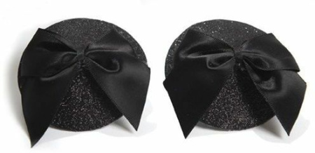 Пэстис Bijoux Indiscrets Burlesque pasties GLITTER and BOW || 