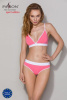 Спортивный топ с двойными бретелями Passion PS007 TOP pink, size L || 