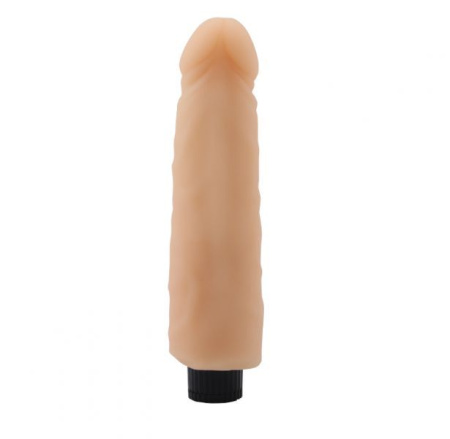 Вибромассажер 7.5" Vibrating Cock No.04, Flesh || 