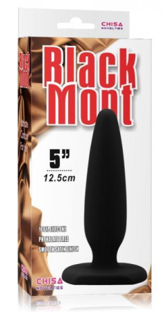 Анальный плаг Silicone Black Mont, XL || 