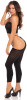 КОМПЛЕКТ ROAD TRIP 2PC HOTPANT SET BLACK, OS || 