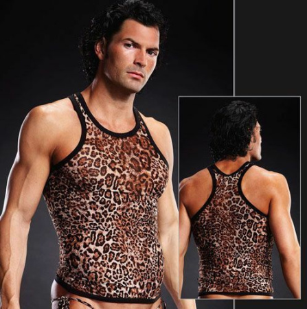 Майка Pro-Mesh Racerback Tank Leopard L/XL