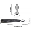Флогер с анальной пробкой BDSM-NEW PU Leather Whip with Anal Plug || 