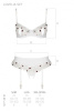 LOVELIA SET white S/M - Passion || 
