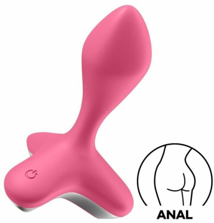 Анальная пробка с вибрацией Satisfyer Game Changer Pink || 