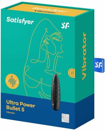 Минивибратор Satisfyer Ultra Power Bullet 5 Black || 