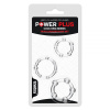 Набор эрекционных колец POWER PLUS Cockring, Clear || 