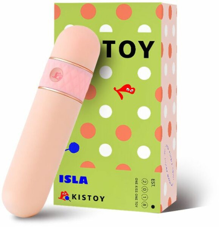 Вакуумный вибратор KisToy ISLA Pink || 