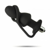 Анальная плаг с вибрацией Anal Plug Silicone, Black || 