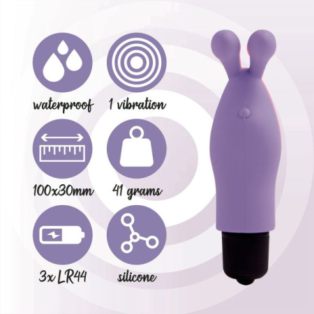 Вибратор на палец FeelzToys Magic Finger Vibrator Purple || 