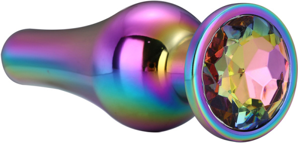 DT21822 Анальная пробка конической формы Dream Toys GLEAMING LOVE COLOURED PLEASURE PLUG L