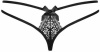 Стринги женск INTENSA DOUBLE THONG Obsessive черный SM || 