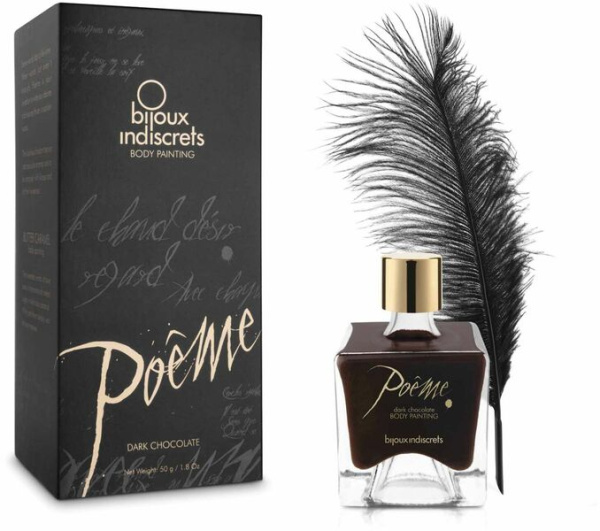 Краска для тела Bijoux Indiscrets Poême - Dark Chocolate