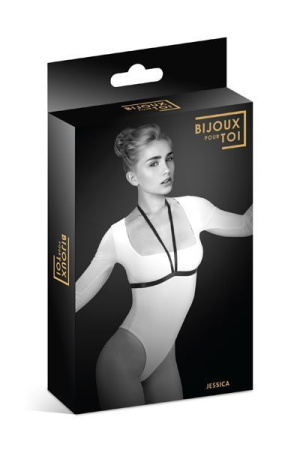 Портупея на грудь Bijoux Pour Toi - JESSICA, эластичный полиэстер || 