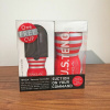 Вакуумная насадка Tenga Vacuum Controller с мастурбатором US Deep Throat Cup, единственный сосущий || 