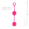 Вагинальные шарики Love balls With Counterweight, Pink || 