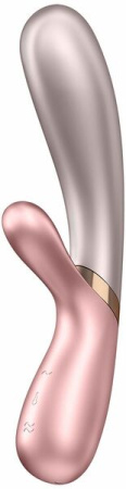 Смарт вибратор-кролик с подогревом Satisfyer Hot Lover Pink
