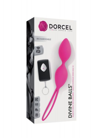 Вагинальные шарики Dorcel Divine Balls, диаметр 3,5см, вес 91гр || 