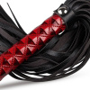 Плеть-флогер Whipped - Beat It Flogger - Red, экокожа || 