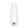 Вакуумный клиторальный стимулятор Satisfyer Curvy 1+ White с управлением через интернет || 